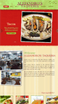 Mobile Screenshot of alejandrostaqueria.com